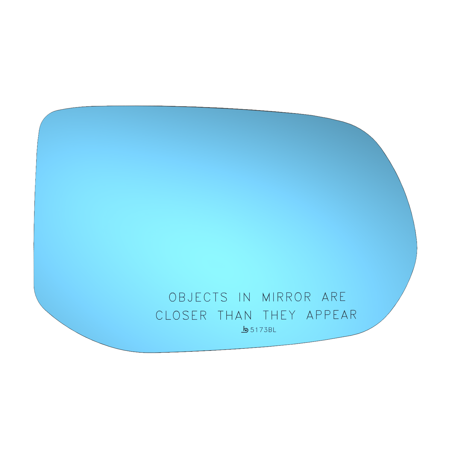 CLARI-BLU SIDE VIEW MIRROR